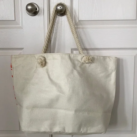 Jumbo Coral Reef Beach Tote - Picture 7 of 8